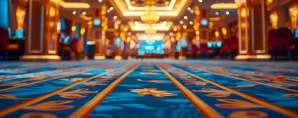 Tips for behaving appropriately at a casino to enhance your experience. Concept Dress Code, Etiquette, Responsible Gambling, Respect Staff, Casino Games Etiquette - obrazy, fototapety, plakaty