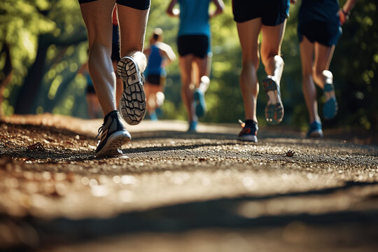 Charity run to raise awareness and funds for hunger relief - encouraging community support and participation.