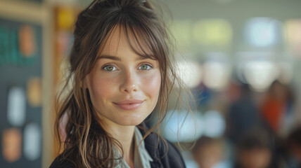 Positive young woman.