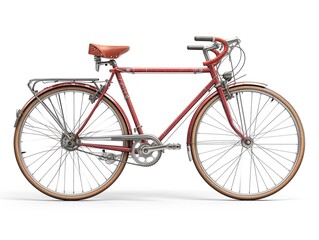 Obraz premium bicycle on a white background