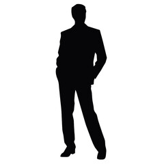 business people silhouette 