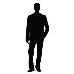 Fototapeta premium business people silhouette 