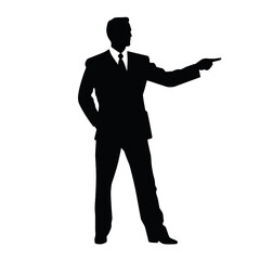 Fototapeta premium business people silhouette 