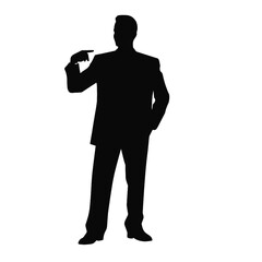 business people silhouette 