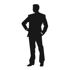 business people silhouette 
