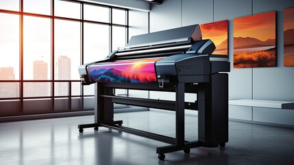 Elevate your printing game with our plotter large format photocopier. With its advanced rendering technology and sleek design, this machine is a must-have for any professional