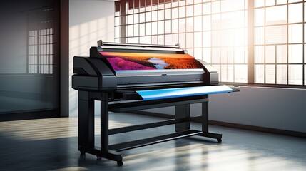 Elevate your printing game with our plotter large format photocopier. With its advanced rendering technology and sleek design, this machine is a must-have for any professional