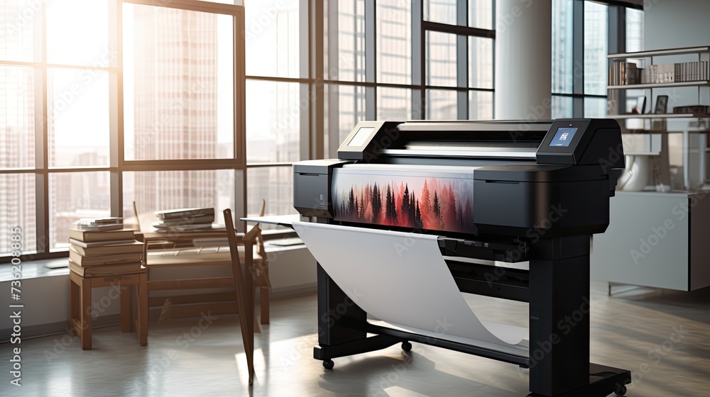 Poster elevate your printing game with our plotter large format photocopier. with its advanced rendering te