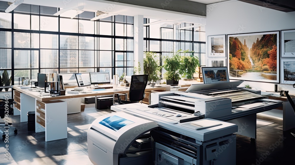 Poster elevate your printing game with our plotter large format photocopier. with its advanced rendering te