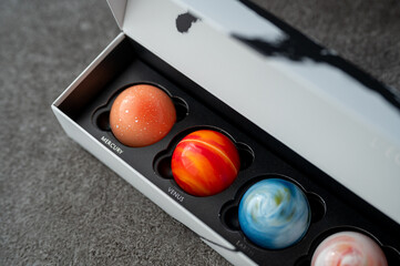 惑星チョコレート 宇宙チョコ 箱入り 太陽系
