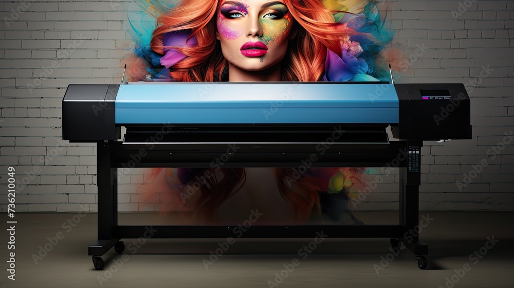 Fototapete elevate your printing game with our plotter large format photocopier. with its advanced rendering te