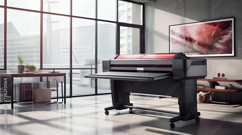 Fototapete elevate your printing game with our plotter large format photocopier. with its advanced rendering te