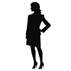 business people silhouette 