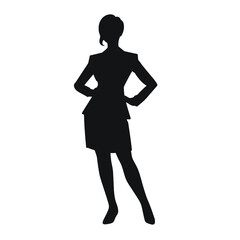 business people silhouette 