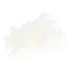 Abstract white smoke cloud, a soft white Smoke explode cloudy on transparent png.	