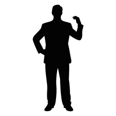business people silhouette 