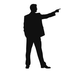 business people silhouette 
