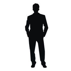 business people silhouette 