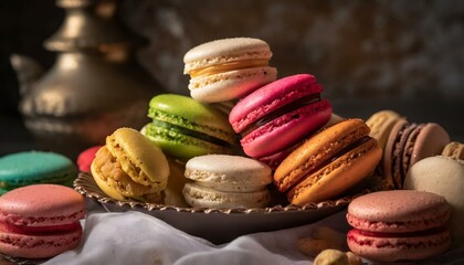 Macarons, product photography for restaurants
