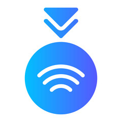 tap to pay gradient icon