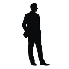 business people silhouette 
