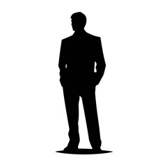 business people silhouette 
