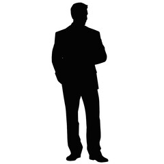 business people silhouette 