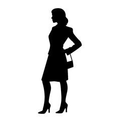 business people silhouette 