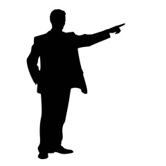 business people silhouette 