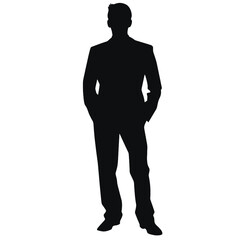 business people silhouette 