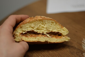 peanut butter roll