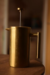 golden teapot