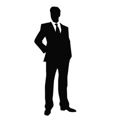 business people silhouette 