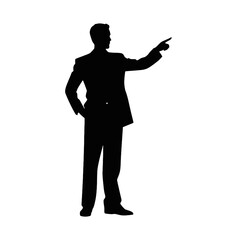 business people silhouette 