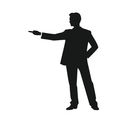 business people silhouette 