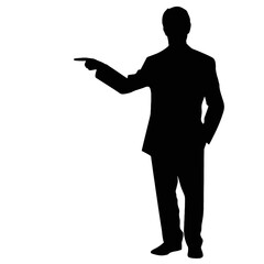 business people silhouette 