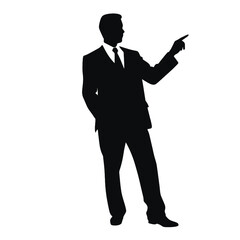 business people silhouette 