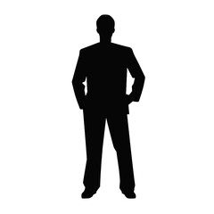 business people silhouette 