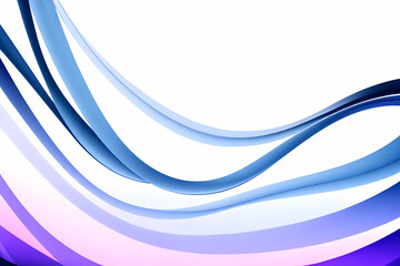 Light Blue Wave on White Background, Abstract geometric background with liquid shapes. Vector illustration.