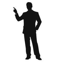 business people silhouette 