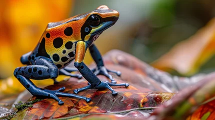 Gordijnen poison dart frog © KerryAnn