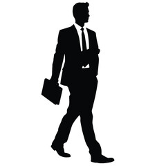 business people silhouette 