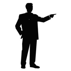business people silhouette 