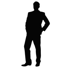 business people silhouette 