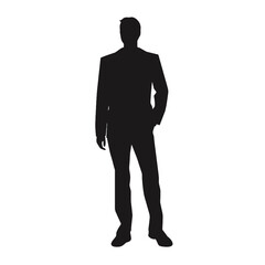 business people silhouette 