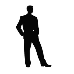 business people silhouette 