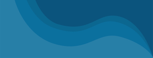 Minimalist abstract sea blue background.