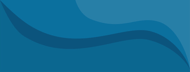 Minimalist abstract sea blue background.