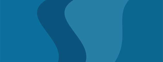 Minimalist abstract sea blue background.