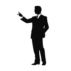 business people silhouette 